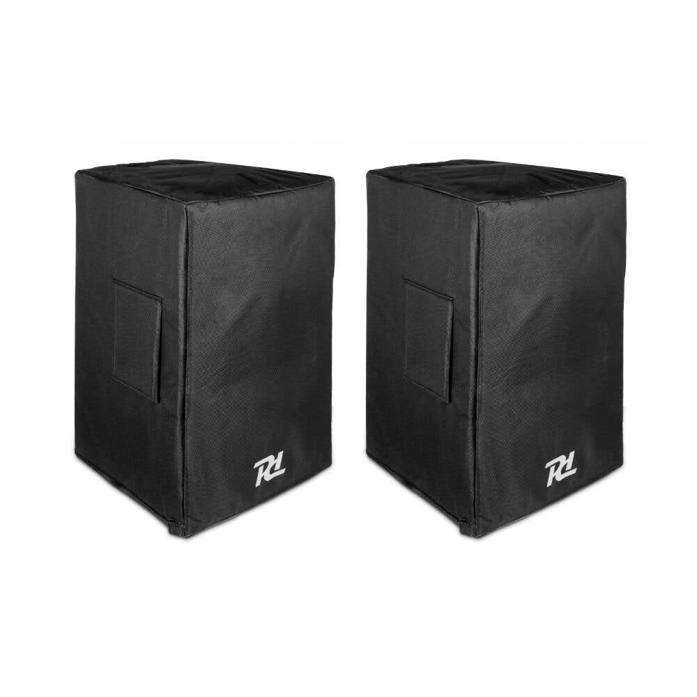 Set aus 2 Power Dynamics SCP15 Schutzhüllen für PDY215 Lautsprecher - Schwarz