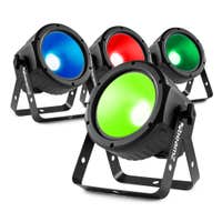 BeamZ COB30RGB Flat Par 4er Set – Inkl. Fernbedienung – 30W