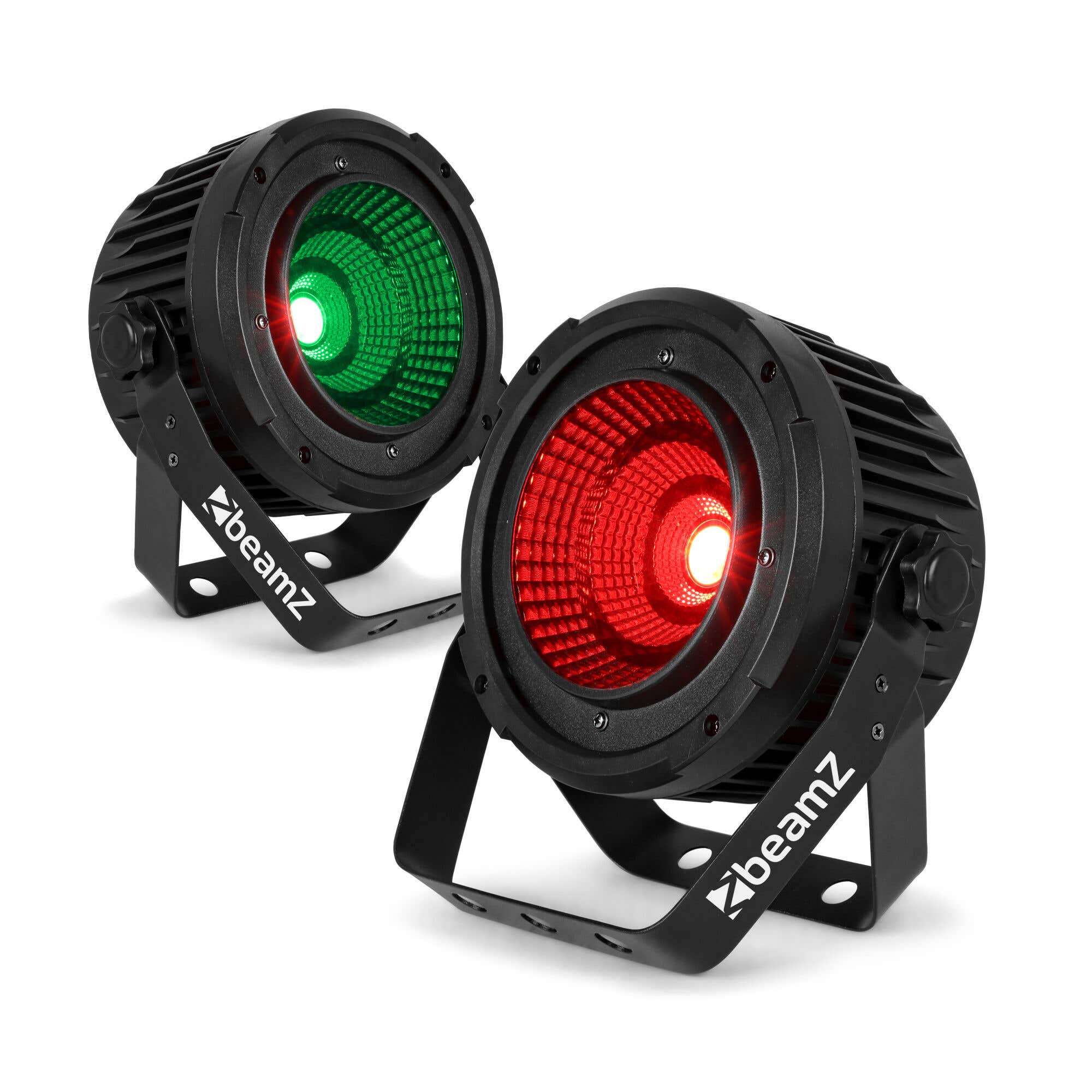 BeamZ COB50 kompaktes LED Par 2er Set – Spot mit 50W COB LED