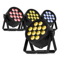 BeamZ Pro BAC330 LED Par 4er Set - LED Par mit RGBW LEDs - 12x 8W
