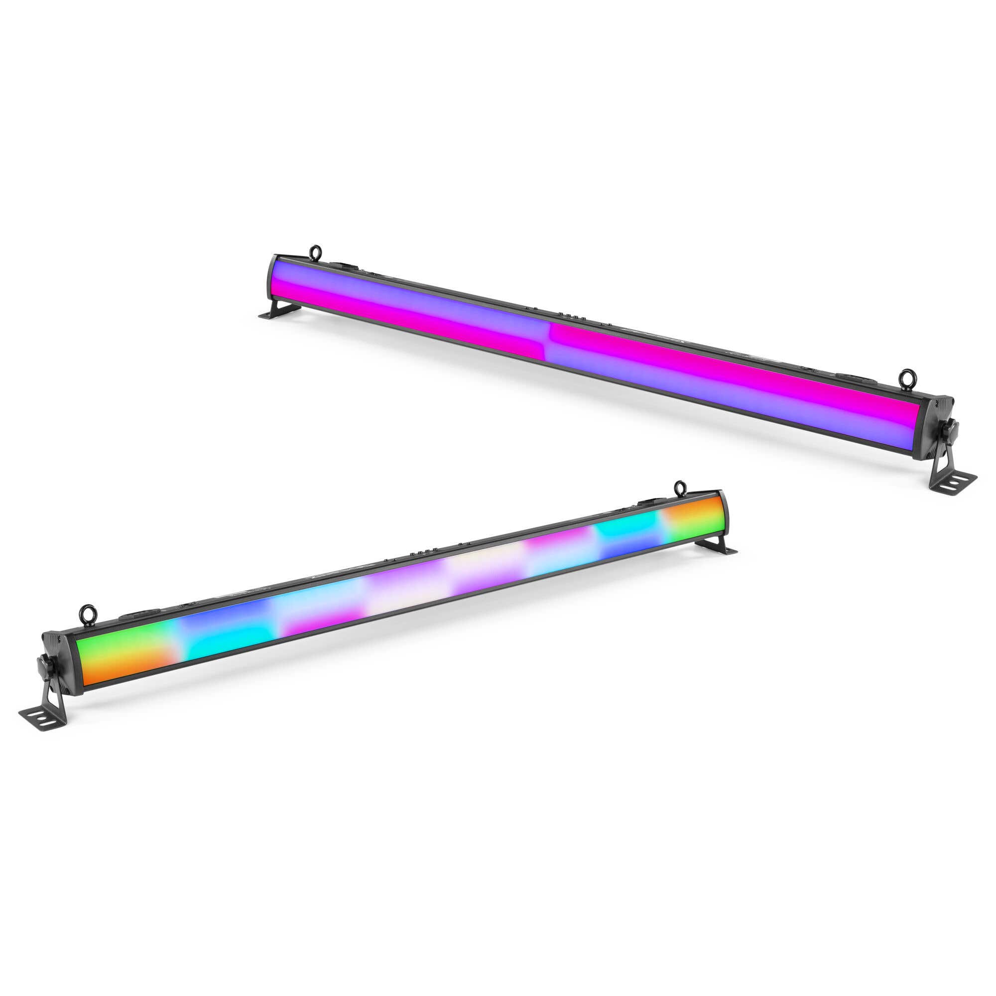 BeamZ LCB224 LED Bar 2er Set - 224x SMD RGB LEDs - 16 Sektionen