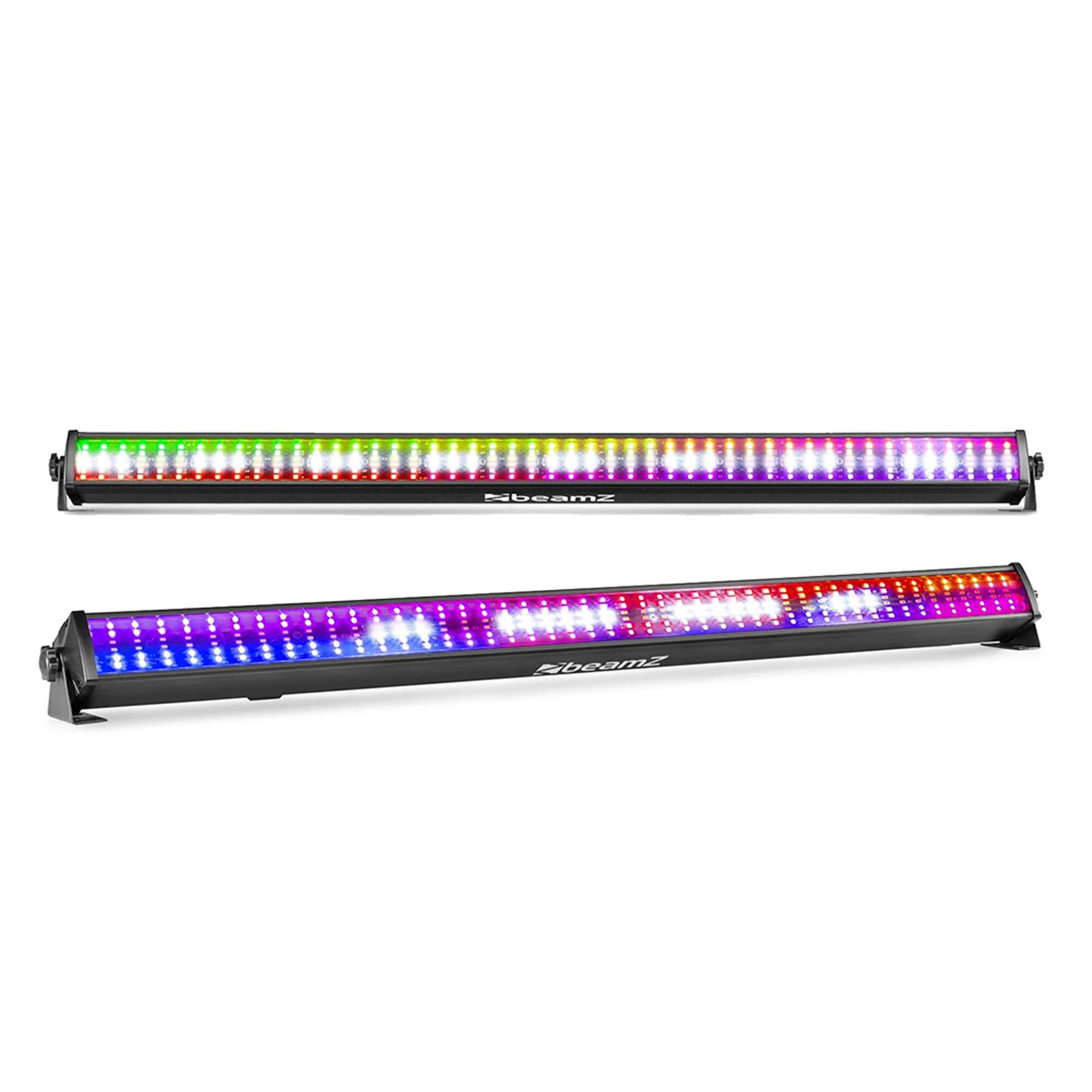 BeamZ LCB288 RGBW LED Bar 2er Set – Wash & Stroboskop – 102 cm