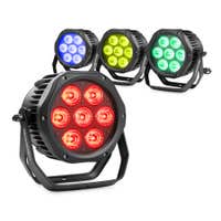 BeamZ Pro BWA410 Aluminium LED Par 4er Set – RGBW & IP65 – 7x 10W