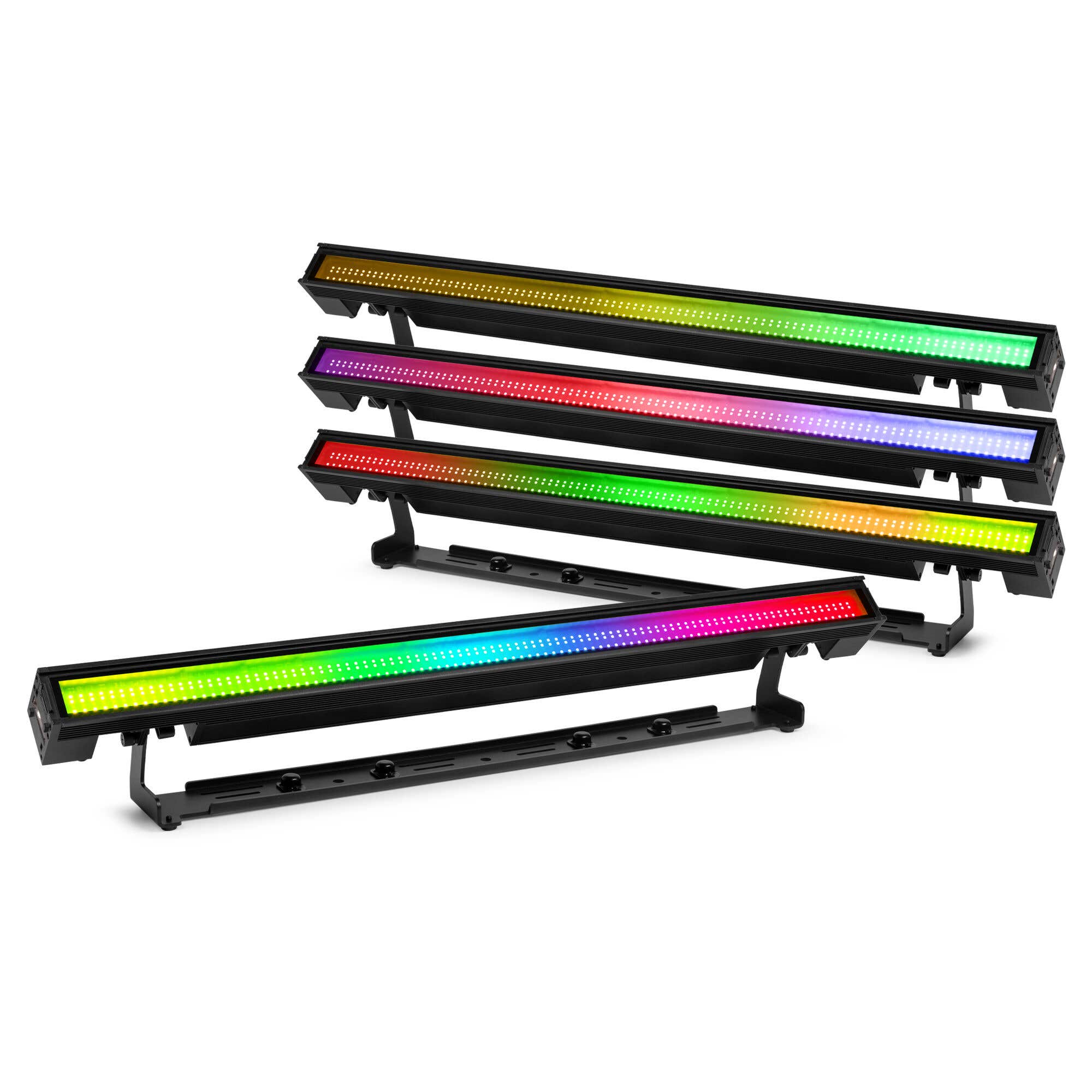 BeamZ Pro Set mit 4 DOTBAR PIX1 LED Bars - IP65 wasserdichte LED Bar - Mit Koppelsystem - RGBW