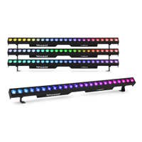 BeamZ LCB244 LED Bar 4er Set – 24x 4W LEDs – 8 Sektionen steuerbar – RGBW