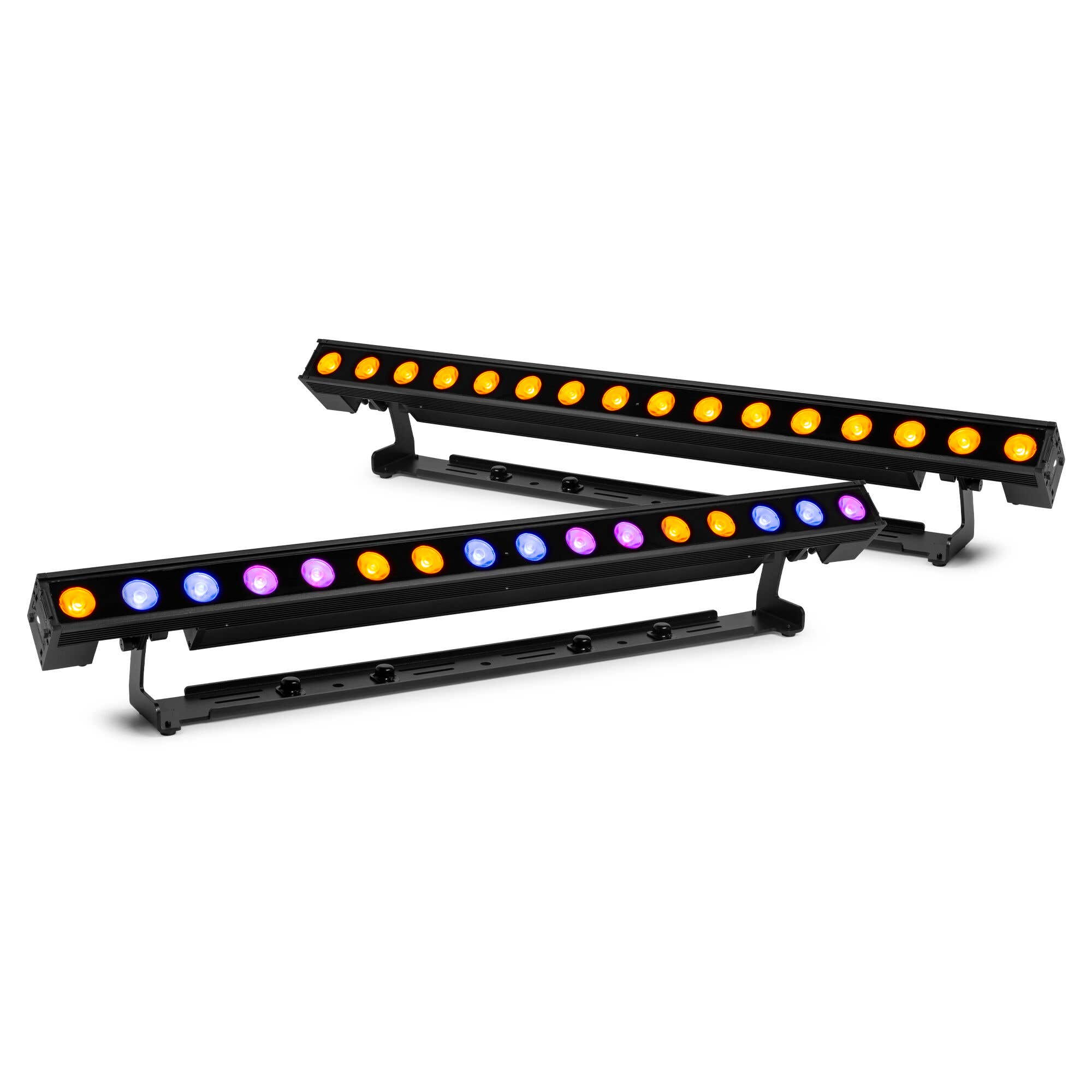 BeamZ Pro Set mit 2 DOTBAR BAT1 LED Bars - IP65 mit Pixel Control - Smartes Koppelsystem - RGBW