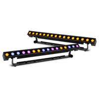 BeamZ Pro Set mit 2 DOTBAR BAT1 LED Bars - IP65 mit Pixel Control - Smartes Koppelsystem - RGBW