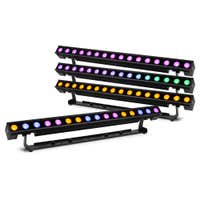 BeamZ Pro Set mit 4 DOTBAR BAT1 LED Bars - IP65 mit Pixel Control - Smartes Koppelsystem - RGBW