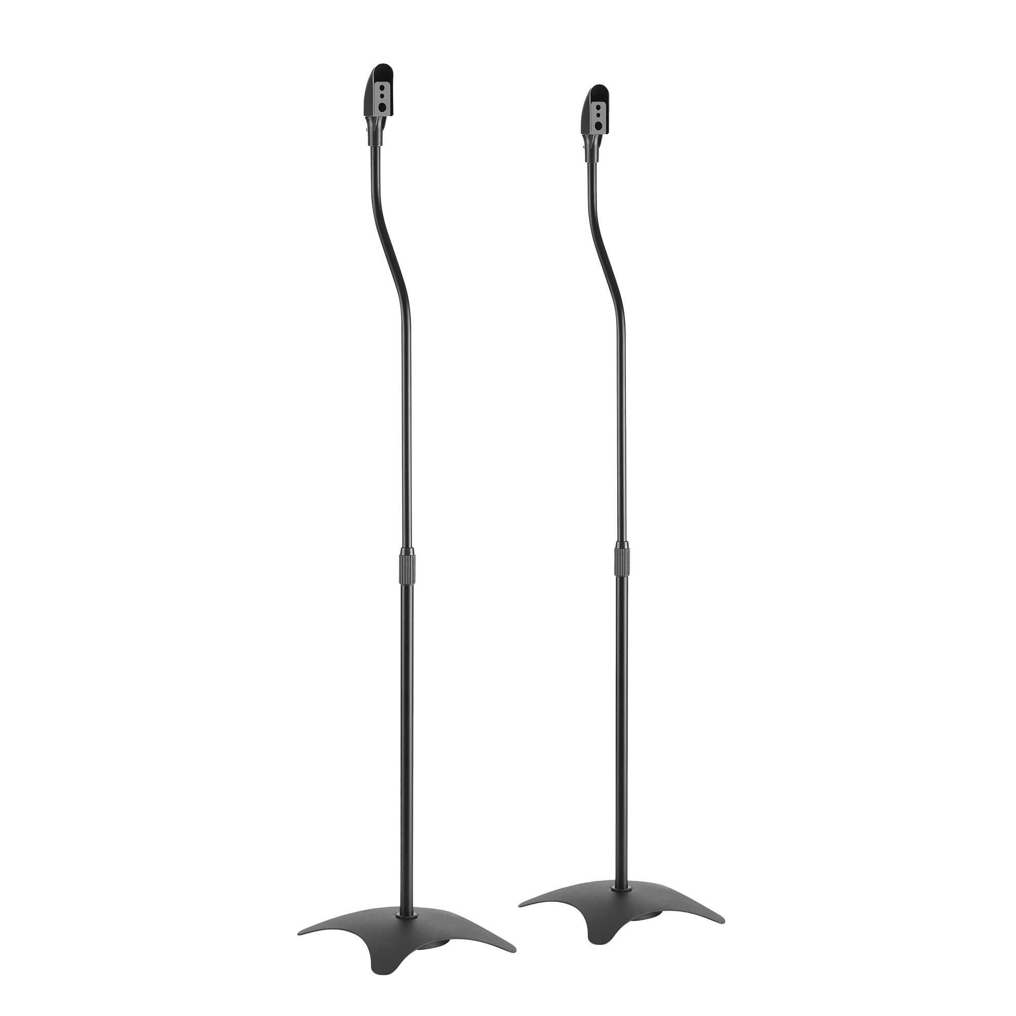 B-Ware - Audizio HTS10 Lautsprecherständer - höhenverstellbar - 2er Set - schwarz