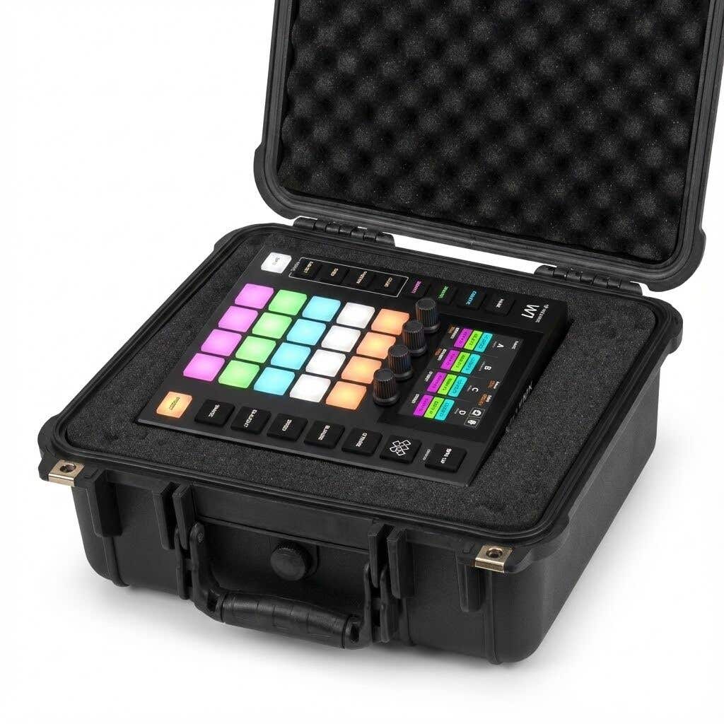 Wolfmix W1 MK2 DMX Controller & Transportkoffer – Standalone Lichtsteuerung bis 4 DMX-Universen