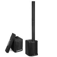 Vonyx VX822 Aktiv Säulenlautsprechersystem – Stereo Pairing & Schutzhülle – mit Bluetooth – 1800 W