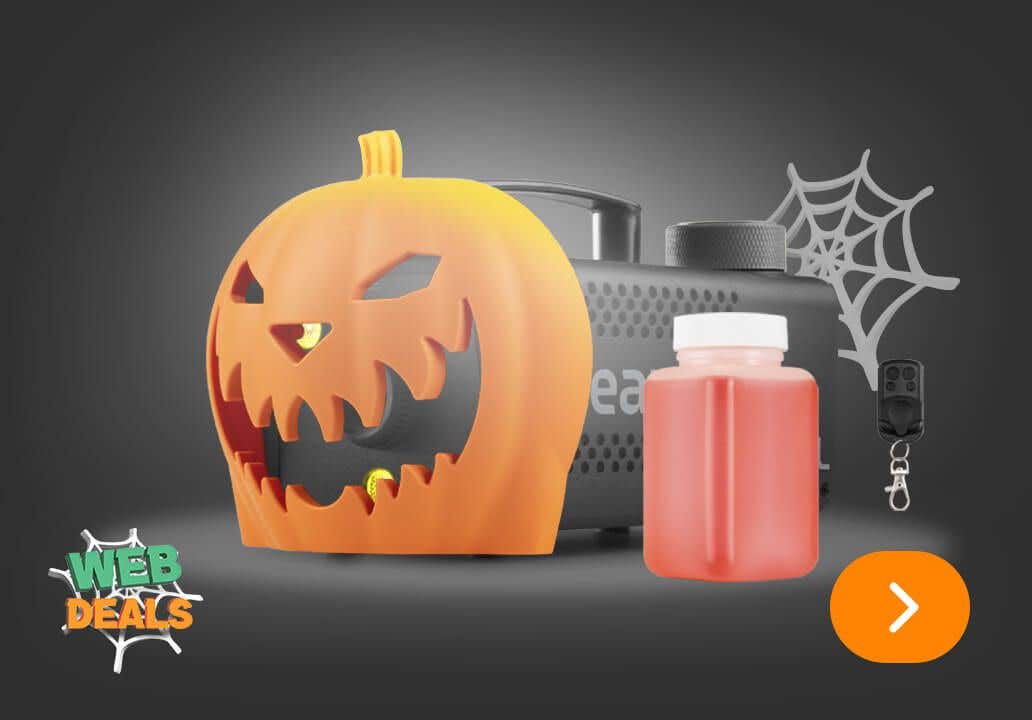 Halloween Nebelmaschine